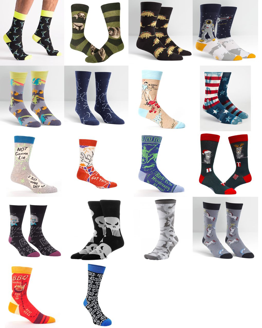 mens crew socks